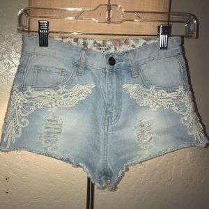 Forever 21 Jean Shorts